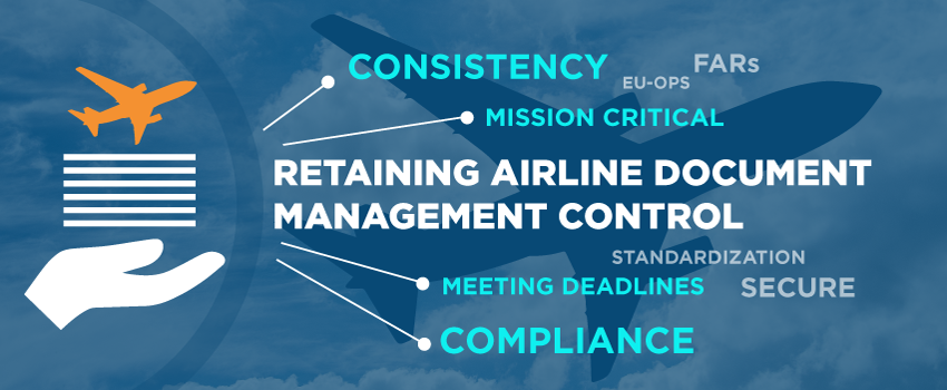 Retaining airline document management control